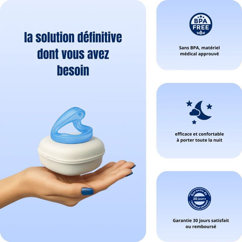 Solution Anti-Ronflement Efficace Dès la Première Nuit